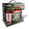 Amix Anabolic Monster Molkenprotein Banane Und Erdbeere 2.2kg, Red / black, One Size