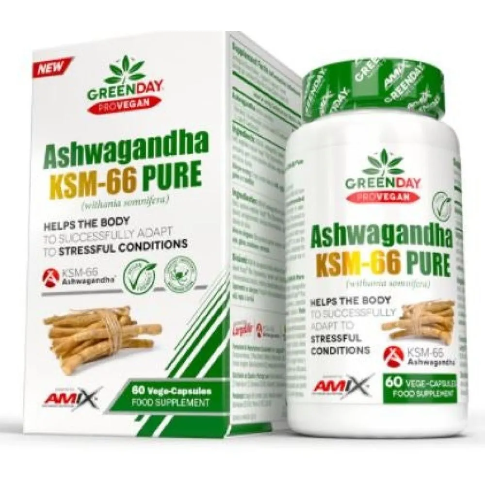 Amix Ashwagandha Kapseln 60 Einheiten, Uncolor, One Size Amix Ashwagandha Kapseln 60 Einheiten, Uncolor, One Size