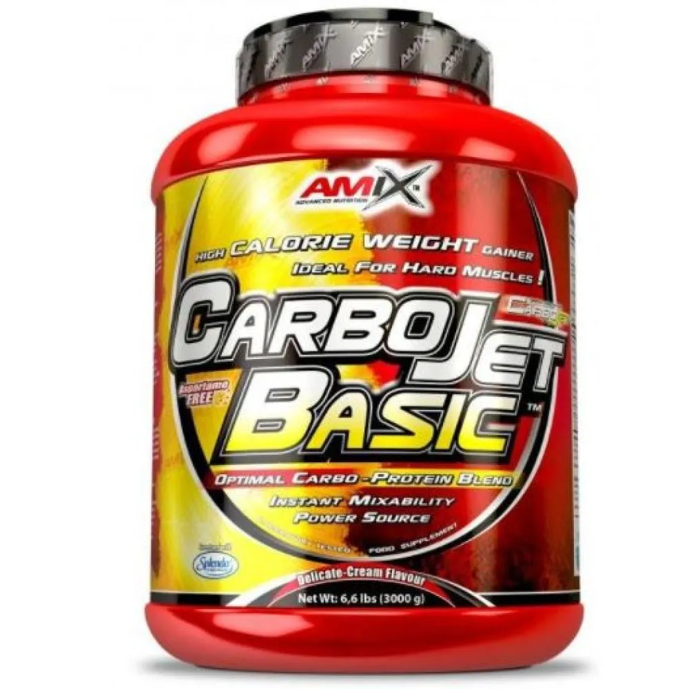 Amix Basic Carbojet Muskelmasse Erdbeere 3kg, Uncolor, One Size Amix Basic Carbojet Muskelmasse Erdbeere 3kg, Uncolor, One Size
