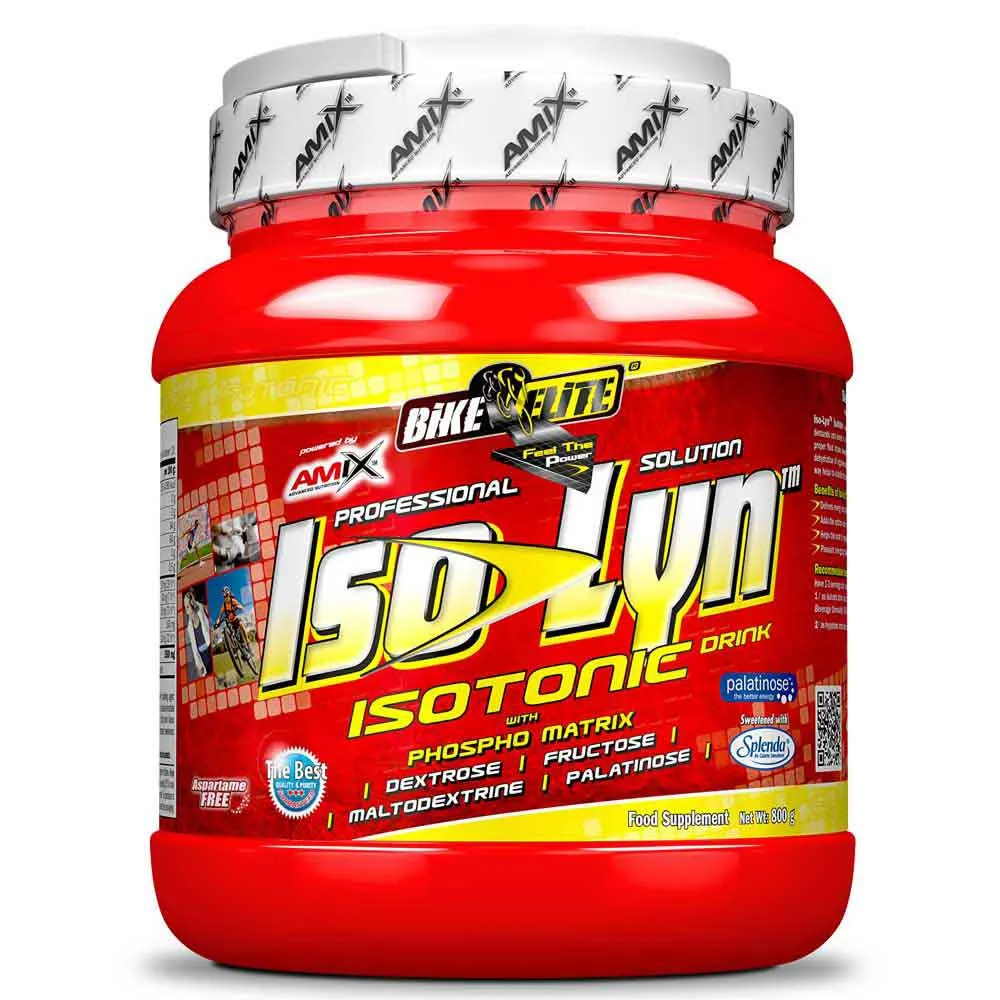 Amix Bike Elite Iso-lyn Isotonisches Pulvergetränk Orange 800g, One size Amix Bike Elite Iso-lyn Isotonisches Pulvergetränk Orange 800g, One size