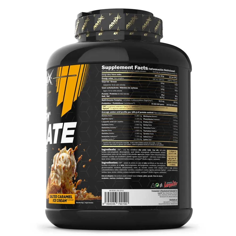 Amix Black Cfm Isolate Protein Gesalzenes Karamell 2kg, One size Amix Black Cfm Isolate Protein Gesalzenes Karamell 2kg, One size