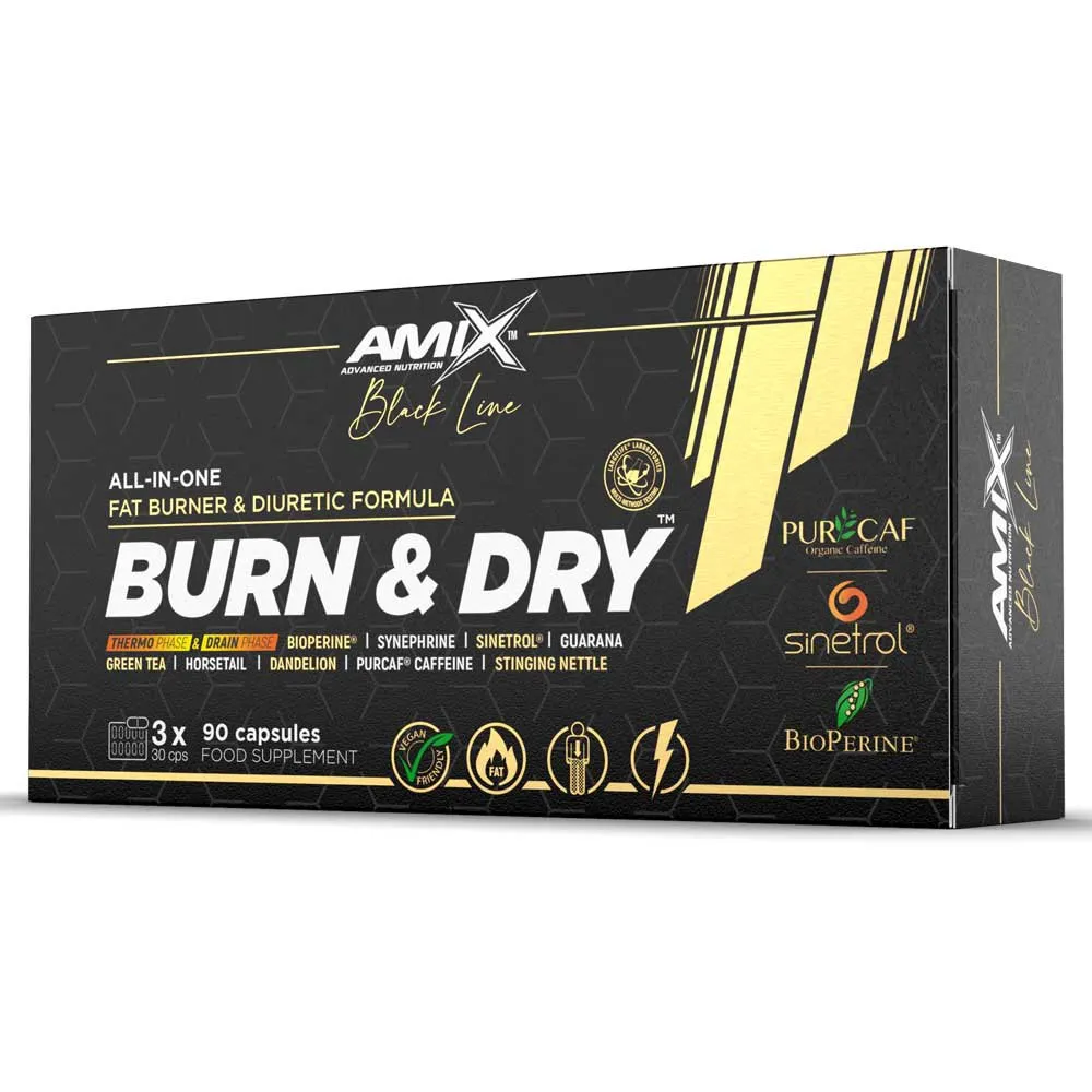 Amix Brun & Dry Fettverbrenner 90 Einheiten, One size