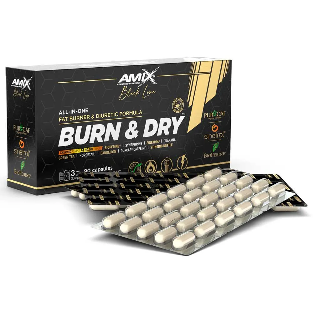 Amix Brun & Dry Fettverbrenner 90 Einheiten, One size