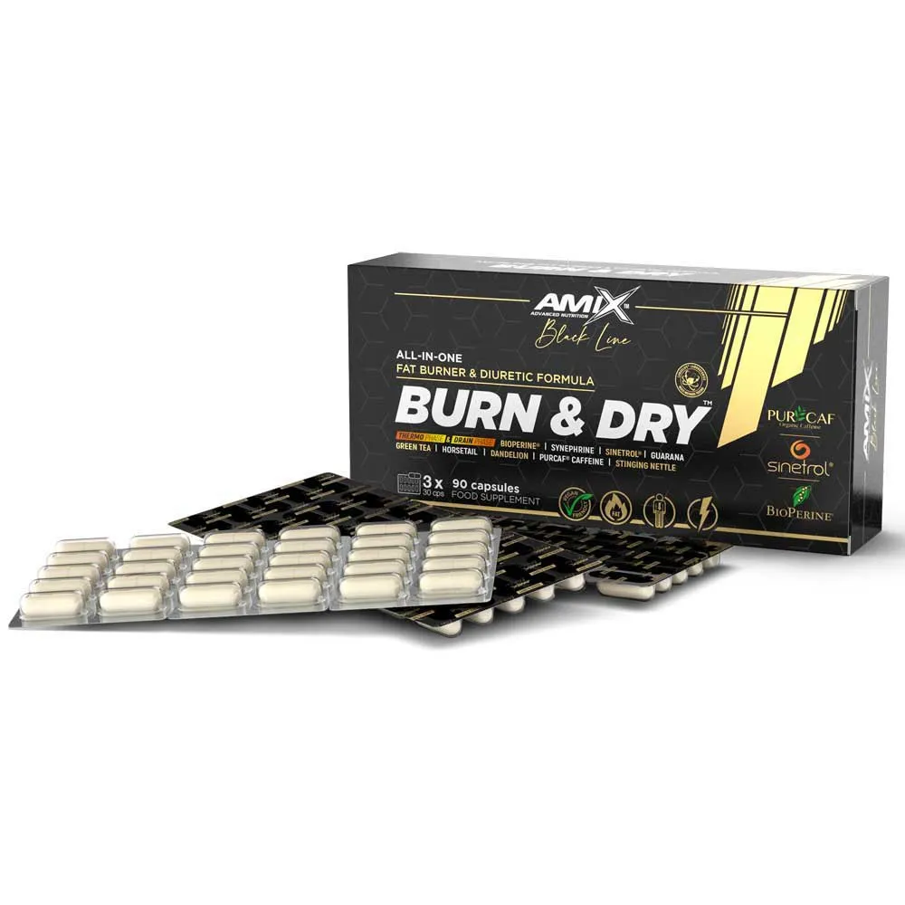 Amix Brun & Dry Fettverbrenner 90 Einheiten, One size