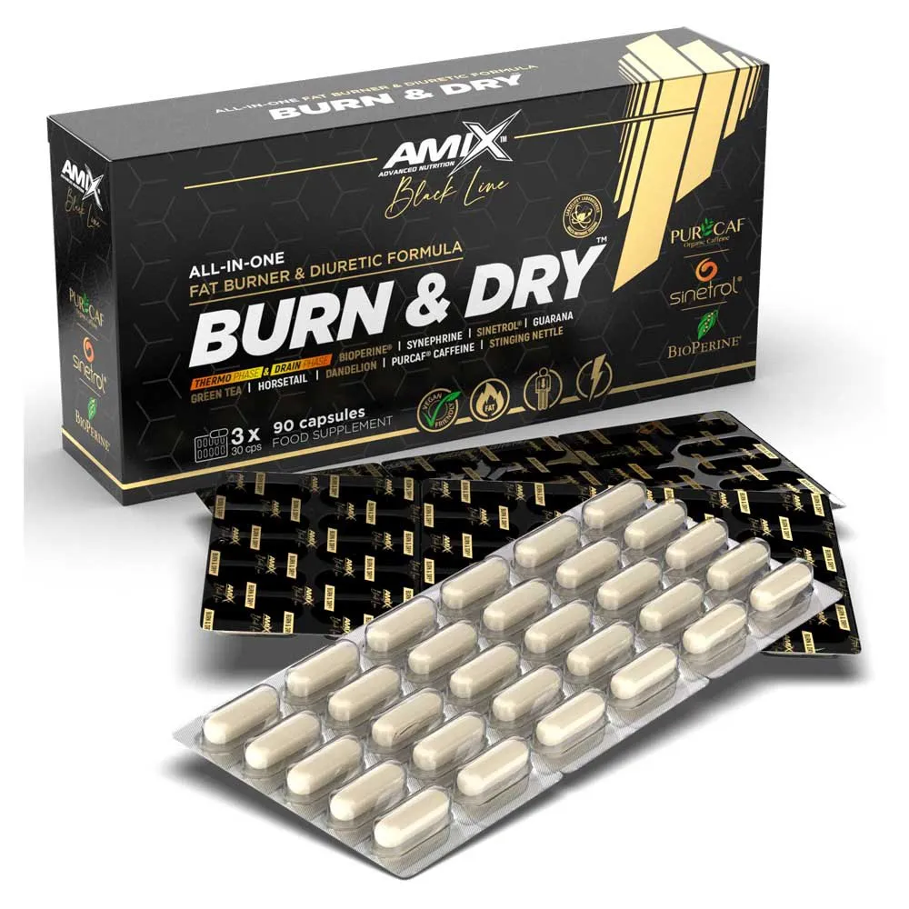 Amix Brun & Dry Fettverbrenner 90 Einheiten, One size