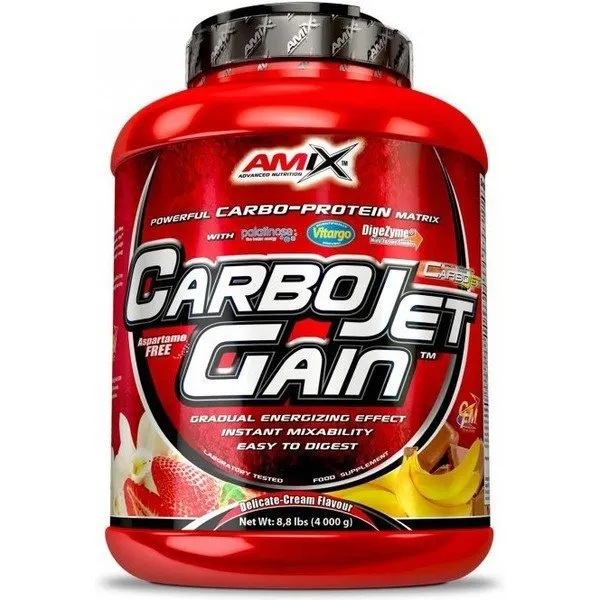 Amix Carbojet Gain Pulver 4kg, Clear, One Size