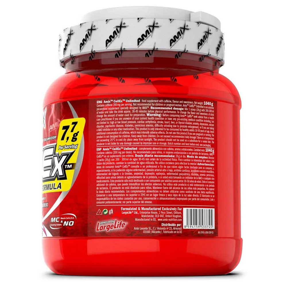 Amix Cellex Unlimited Nahrungsergänzungsmittel 1.04kg, One size Amix Cellex Unlimited Nahrungsergänzungsmittel 1.04kg, One size