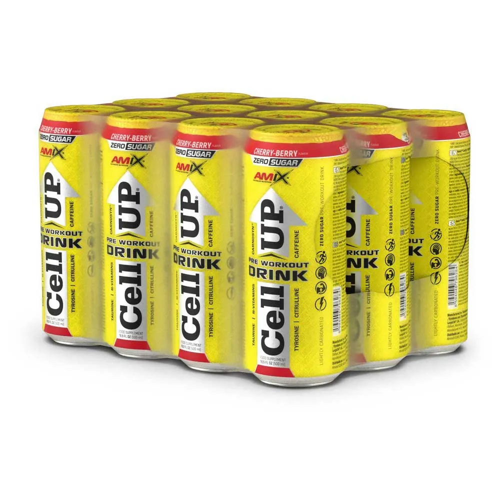 Amix Cellup® Functional Energy-drink Kirsche 12 Einheiten, One size