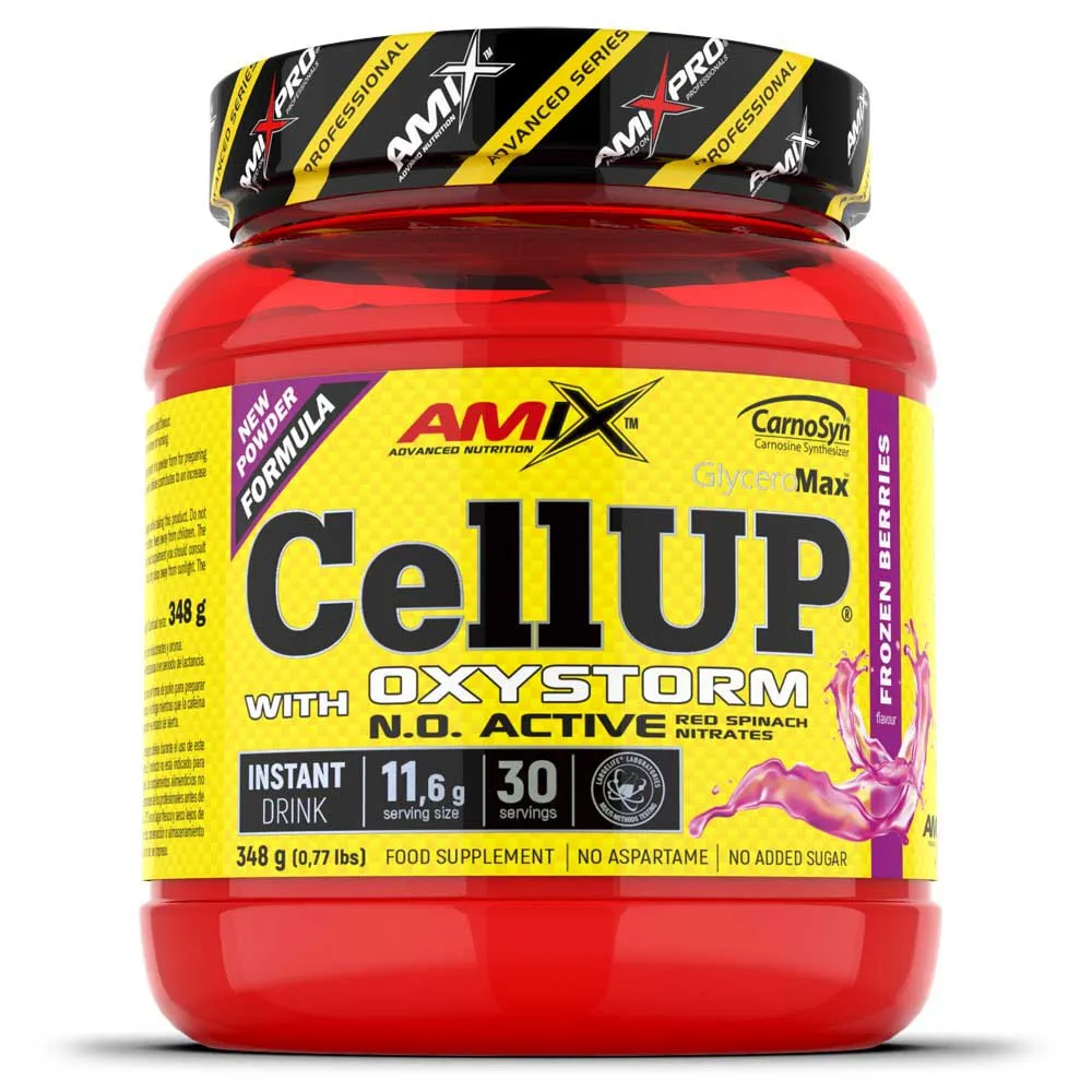 Amix Cellup Oxystorm Energietrankpulver Beeren 348g, One size Amix Cellup Oxystorm Energietrankpulver Beeren 348g, One size