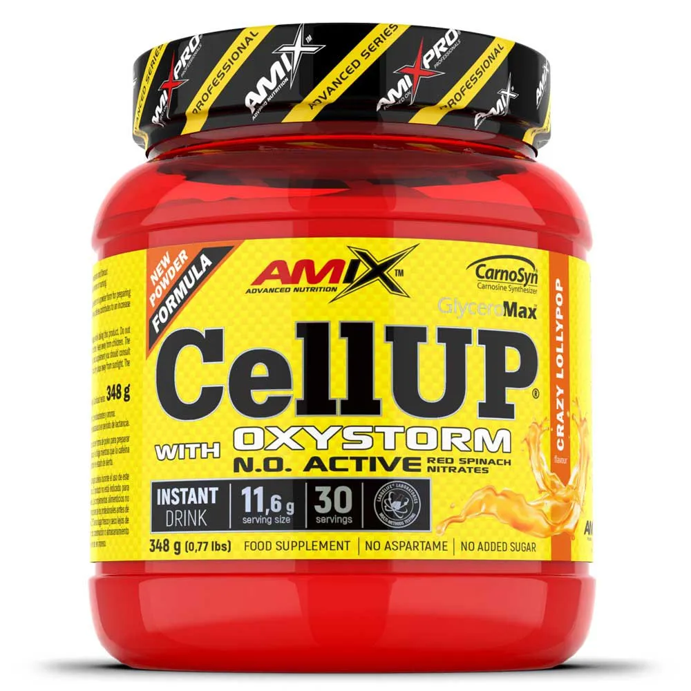 Amix Cellup Oxystorm Energietrankpulver Lutscher 348g, One size Amix Cellup Oxystorm Energietrankpulver Lutscher 348g, One size
