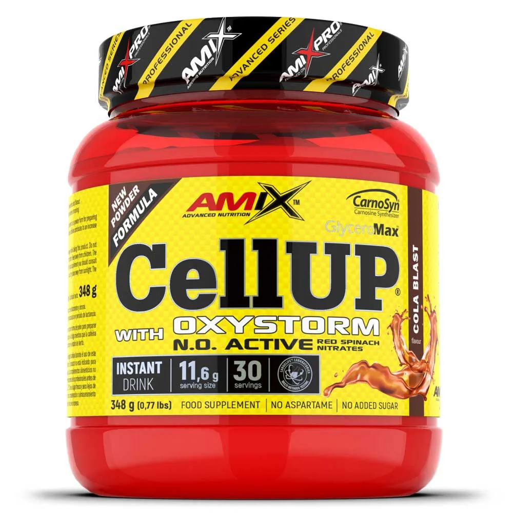 Amix Cellup With Oxystorm Powder Energie Cola 348g, One size Amix Cellup With Oxystorm Powder Energie Cola 348g, One size