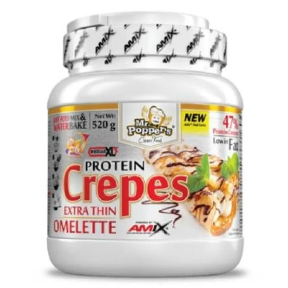 Amix Crêpe-protein Shokolade 520g, Uncolor, One Size Amix Crêpe-protein Shokolade 520g, Uncolor, One Size