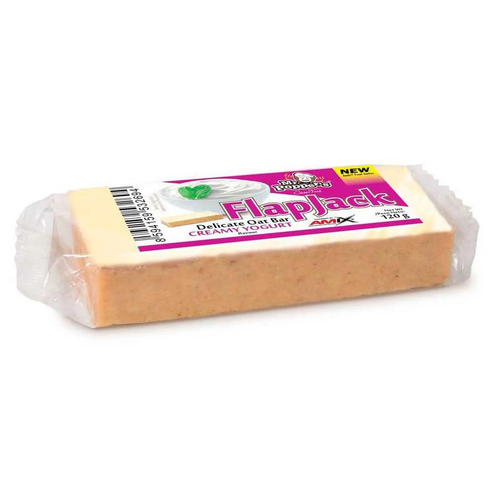 Amix Flapjack Energie-riegel-box Joghurt Hafer 120g 30 Einheiten, One size Amix Flapjack Energie-riegel-box Joghurt Hafer 120g 30 Einheiten, One size