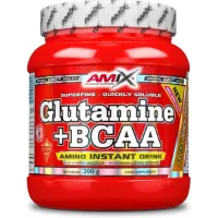 Amix Glutamin Bcaa-pulver 300g Amix Glutamin Bcaa-pulver 300g