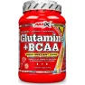 Amix Glutaminpulver Bcaa & Zitrone Limette 1000g, White, One Size