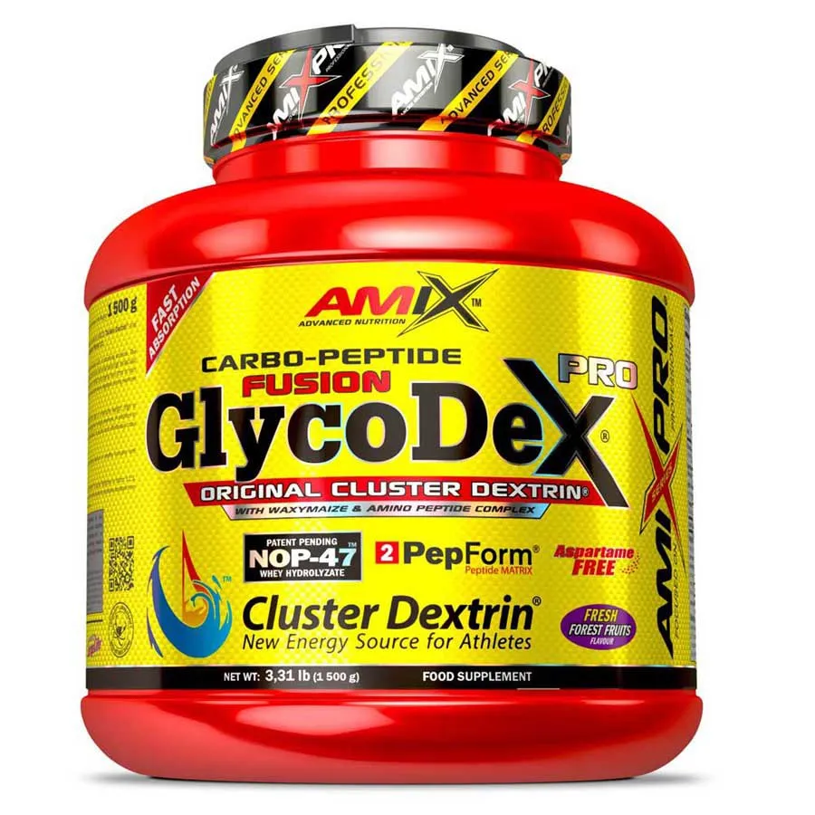 Amix Glycodex Pro Kohlenhydratpulvergetränk Zitrone 1.5kg, One size Amix Glycodex Pro Kohlenhydratpulvergetränk Zitrone 1.5kg, One size