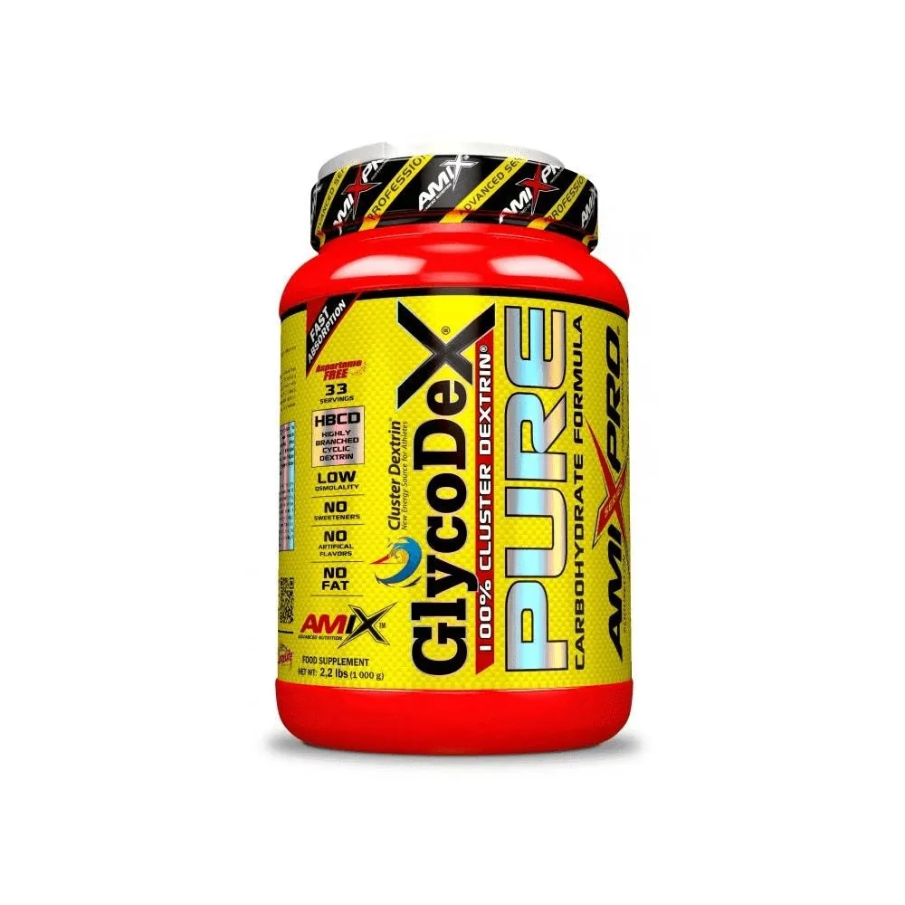 Amix Glycodex Pure Kohlenhydratpulvergetränk 1kg, Uncolor, One Size Amix Glycodex Pure Kohlenhydratpulvergetränk 1kg, Uncolor, One Size