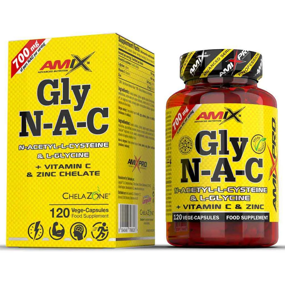 Amix Glyn-a-c Non-essential Amino Acids Kapseln 120 Einheiten, One size Amix Glyn-a-c Non-essential Amino Acids Kapseln 120 Einheiten, One size