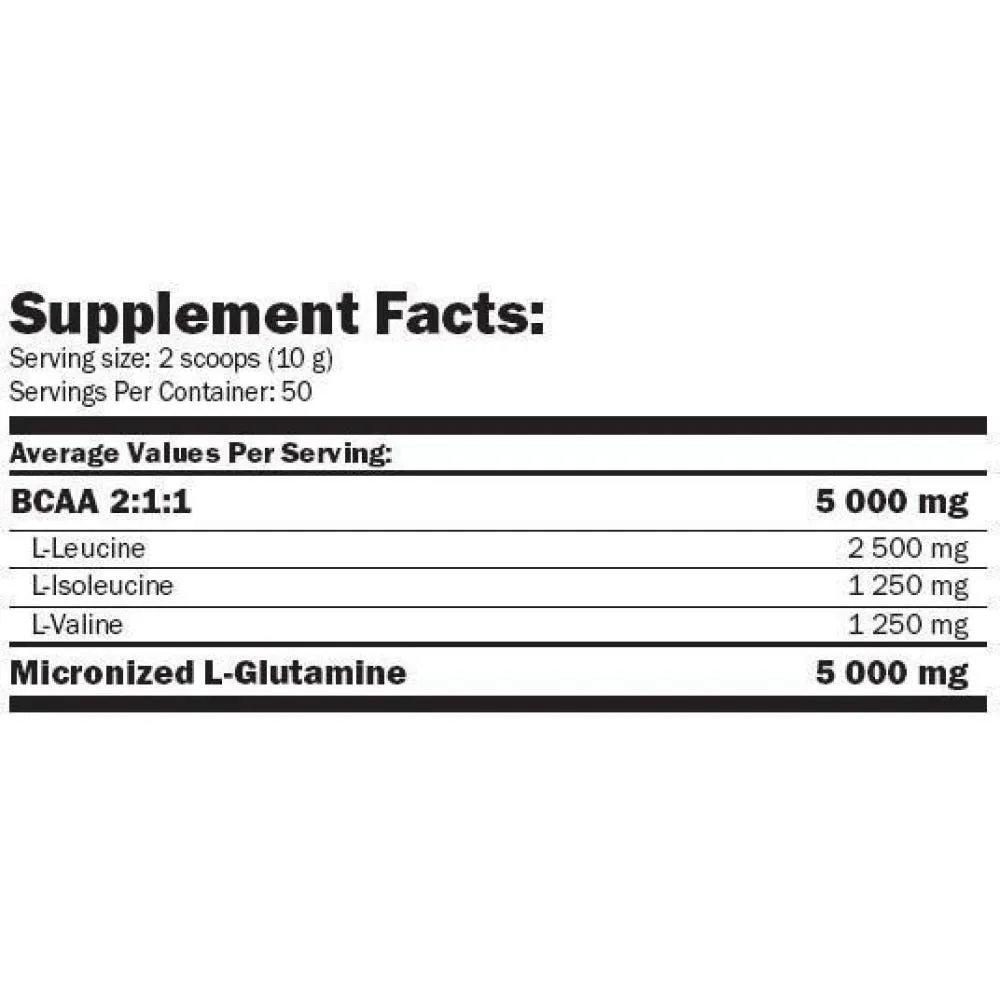 Amix Gutamine/bcaa 500g Feile/pulver Zitrone, Uncolor, One Size Amix Gutamine/bcaa 500g Feile/pulver Zitrone, Uncolor, One Size