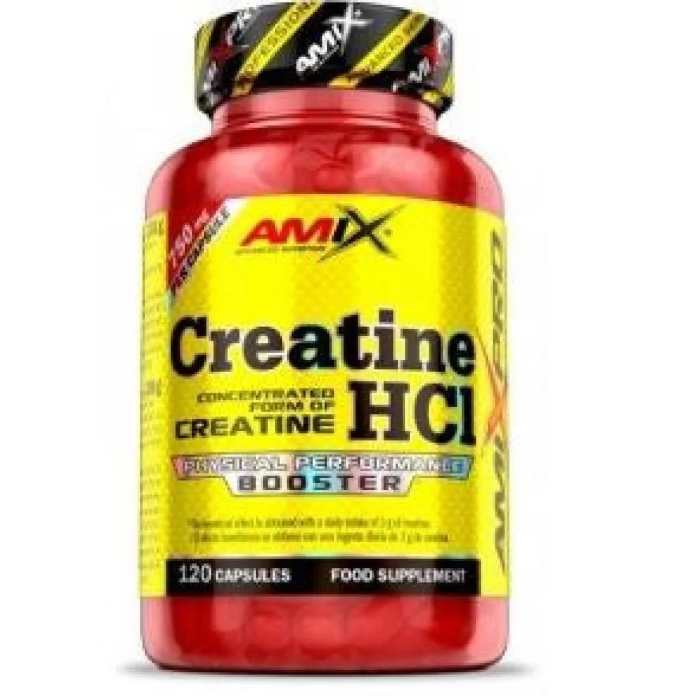 Amix Hcl Kreatin-kapseln 120 Einheiten, Uncolor, One Size Amix Hcl Kreatin-kapseln 120 Einheiten, Uncolor, One Size