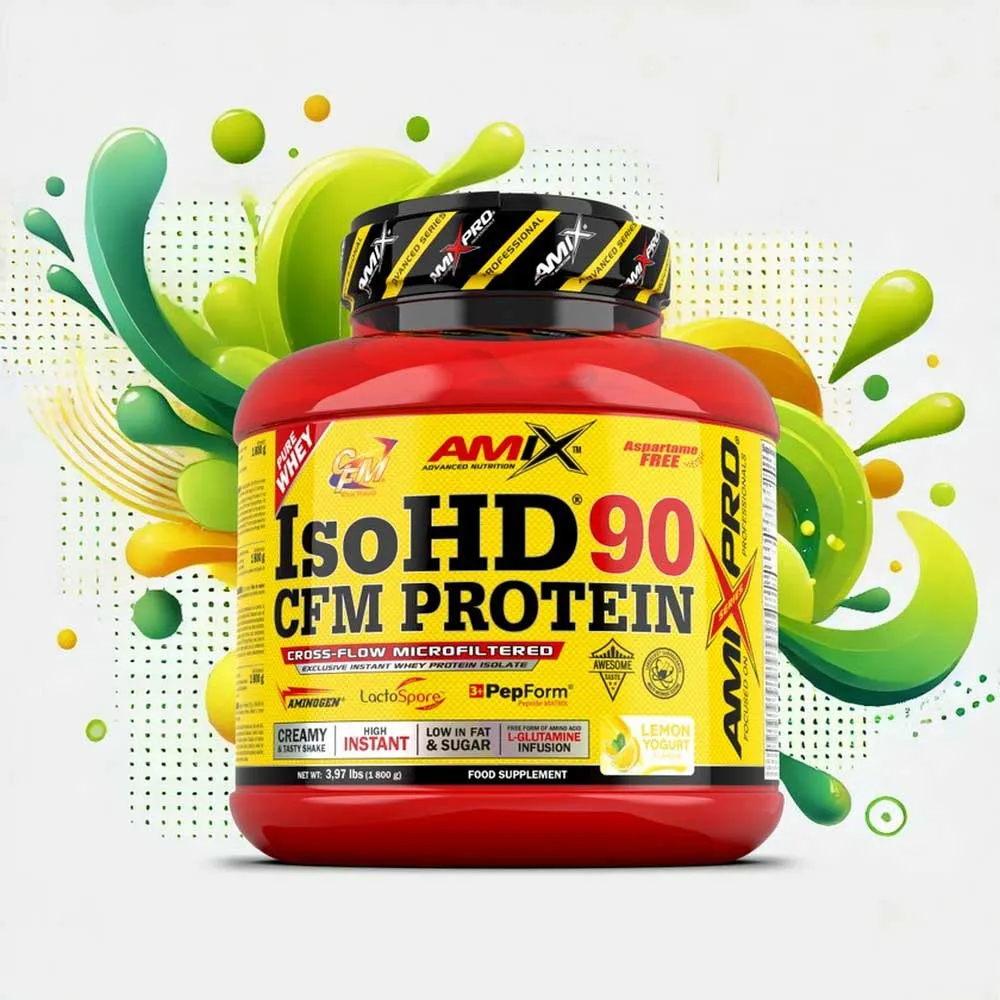 Amix Iso Hd 90 Cfm 1.8kg Protein Joghurt&zitrone, One size Amix Iso Hd 90 Cfm 1.8kg Protein Joghurt&zitrone, One size