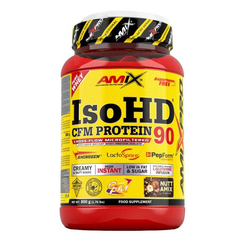 Amix Iso Hd 90 Cfm 800g Protein Nüsse, One size Amix Iso Hd 90 Cfm 800g Protein Nüsse, One size