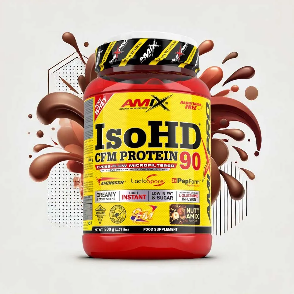 Amix Iso Hd 90 Cfm 800g Protein Nüsse, One size Amix Iso Hd 90 Cfm 800g Protein Nüsse, One size
