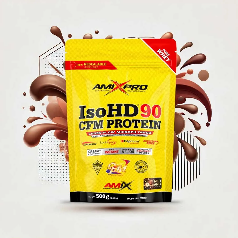 Amix Iso Hd 90 Cfm Saco 500g Protein Nüsse, One size Amix Iso Hd 90 Cfm Saco 500g Protein Nüsse, One size