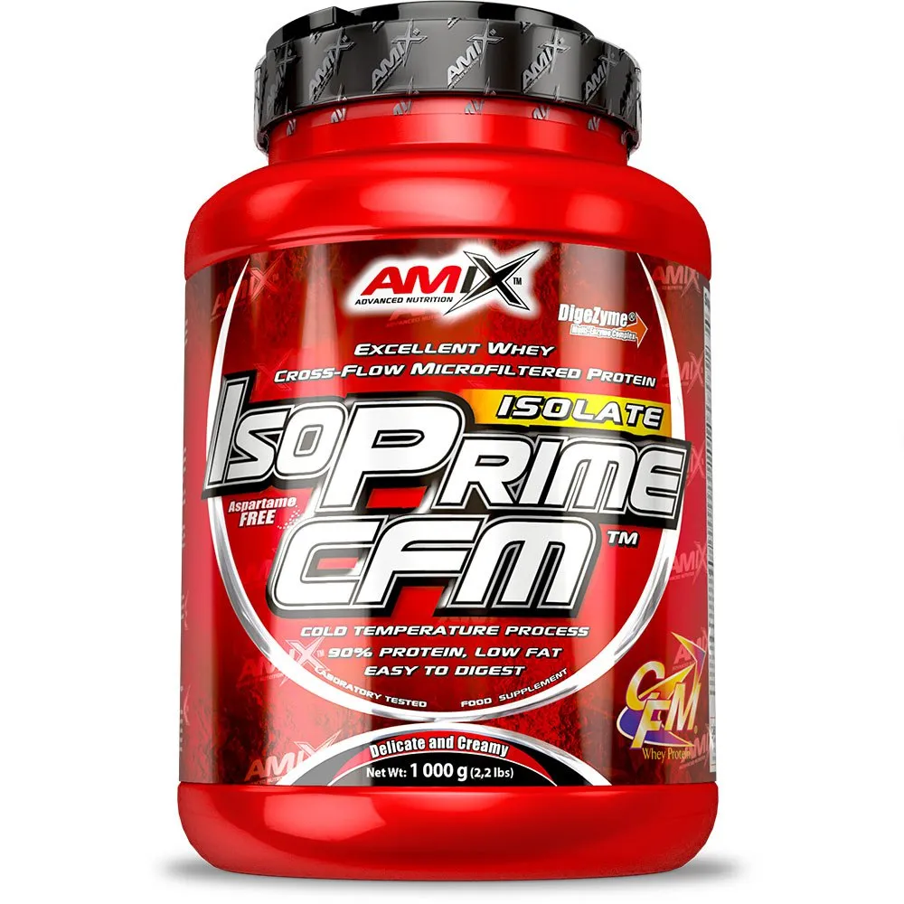 Amix Isoprime Cfm Isolate Molkenproteinisolat Grüner Apfel Und Zimt 1kg, Red, One Size Amix Isoprime Cfm Isolate Molkenproteinisolat Grüner Apfel Und Zimt 1kg, Red, One Size
