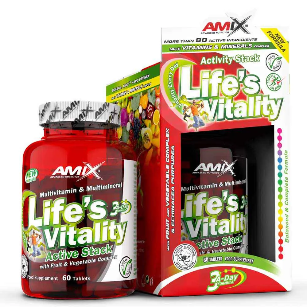 Amix Life´s Vitality Tabletten 60 Einheiten, One size Amix Life´s Vitality Tabletten 60 Einheiten, One size