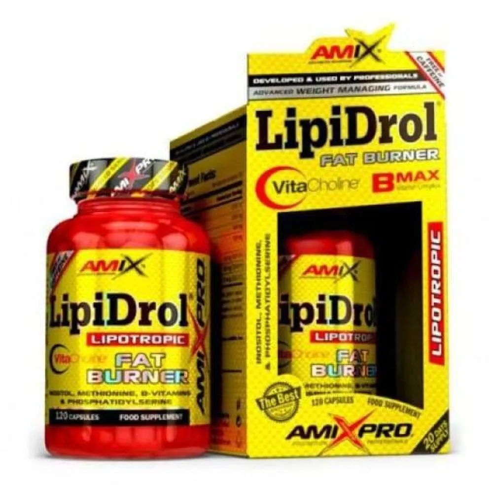 Amix Lipidrol Fettverbrenner 120 Einheiten, Uncolor, One Size Amix Lipidrol Fettverbrenner 120 Einheiten, Uncolor, One Size
