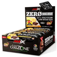 Amix Low Carb Zerohero Proteinriegelbox Mango 65g 15 Einheiten Amix Low Carb Zerohero Proteinriegelbox Mango 65g 15 Einheiten