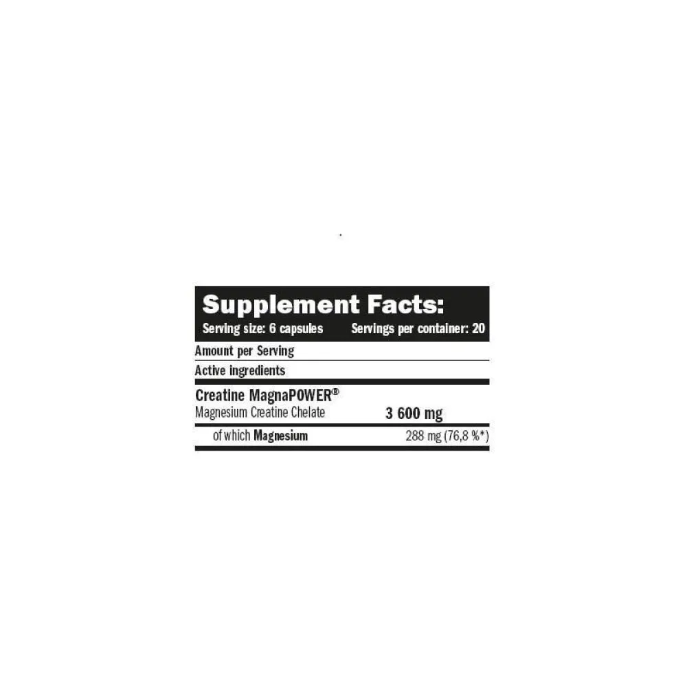 Amix Magna Power Kreatin-kapseln 120 Einheiten, Uncolor, One Size Amix Magna Power Kreatin-kapseln 120 Einheiten, Uncolor, One Size