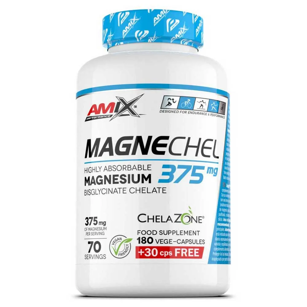 Amix Magnechel® Chelate Magnesium 210 Einheiten, White, One Size