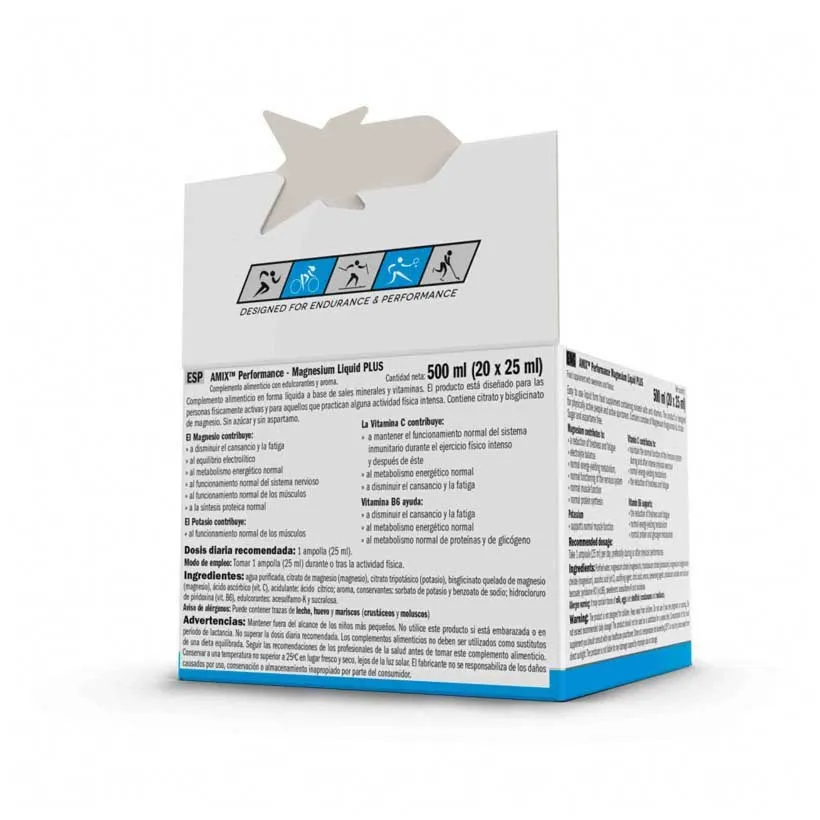 Amix Magnechel® Magnesium Chelate 375mg Energy-drink Einzeldosis-box 20 Einheiten, Multicolor, One Size Amix Magnechel® Magnesium Chelate 375mg Energy-drink Einzeldosis-box 20 Einheiten, Multicolor, One Size