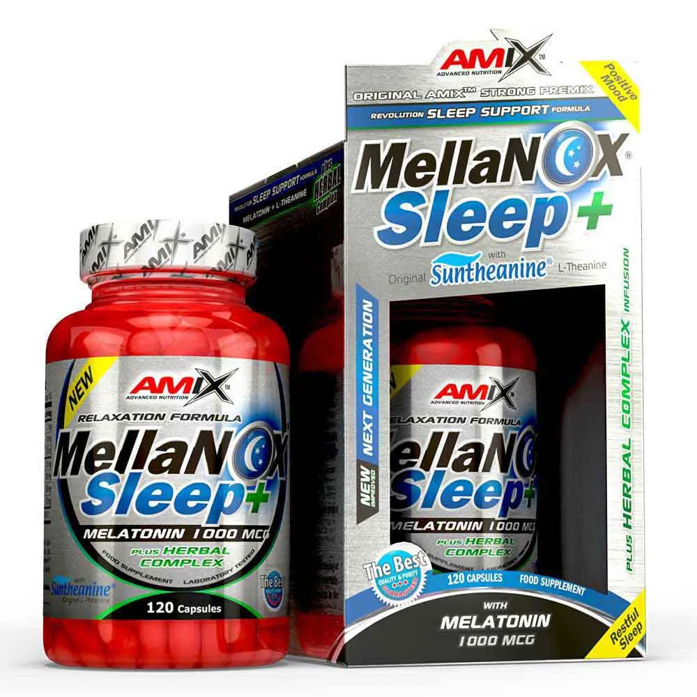 Amix Mellanox Sleep Plus Kapseln 120 Einheiten, One size Amix Mellanox Sleep Plus Kapseln 120 Einheiten, One size