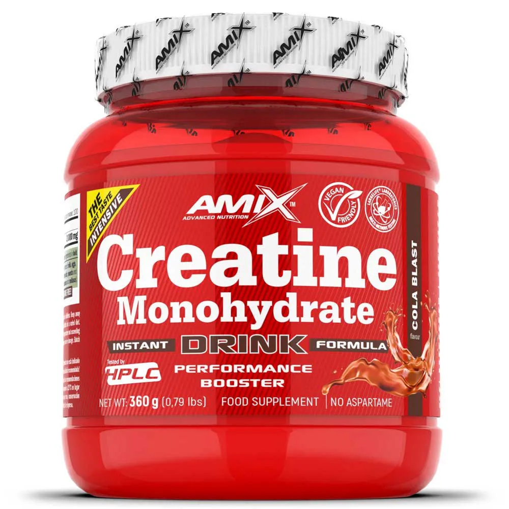 Amix Monohydrate Kreatinpulver Cola 360g, One size Amix Monohydrate Kreatinpulver Cola 360g, One size
