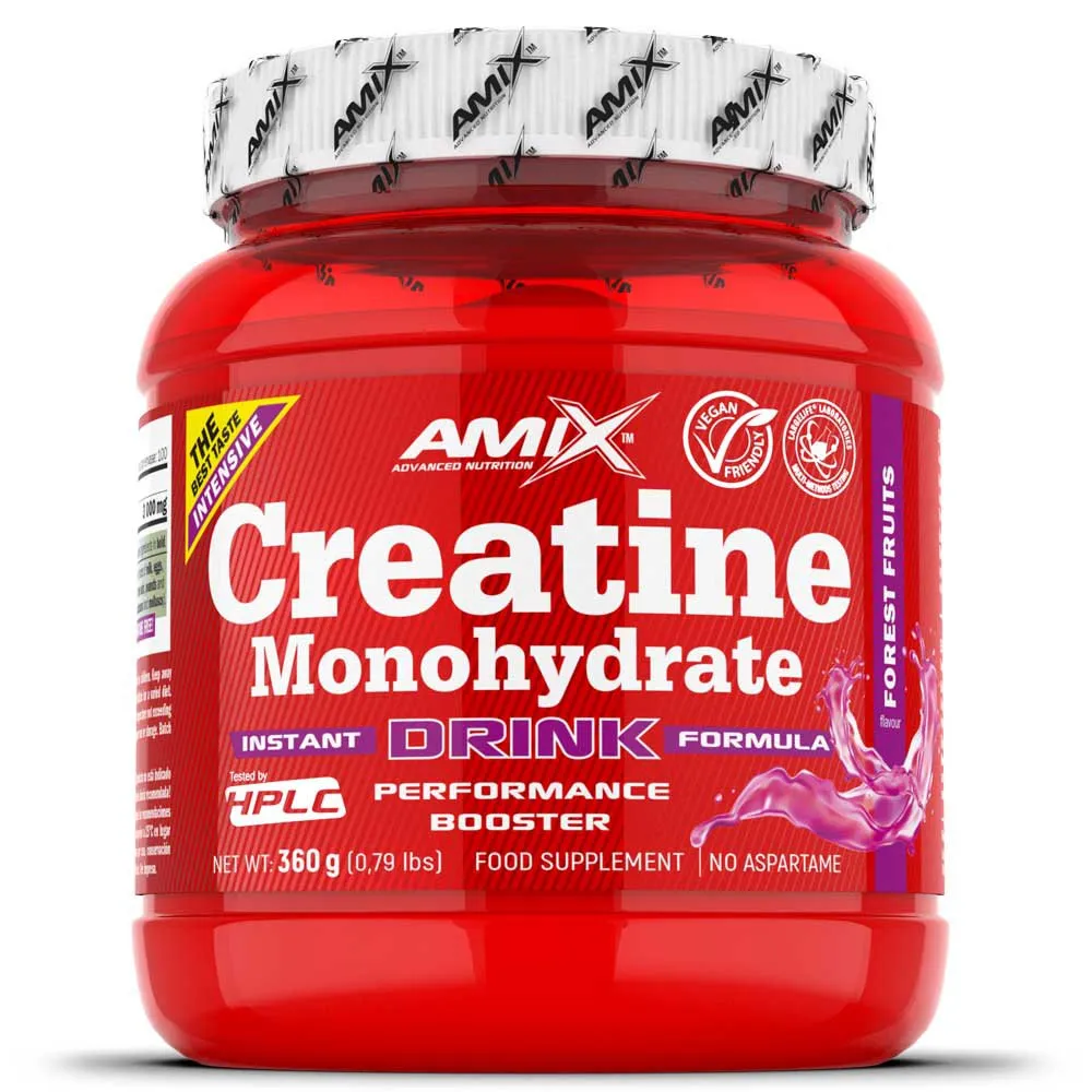 Amix Monohydrate Kreatinpulver Wildbeeren 360g, One size Amix Monohydrate Kreatinpulver Wildbeeren 360g, One size