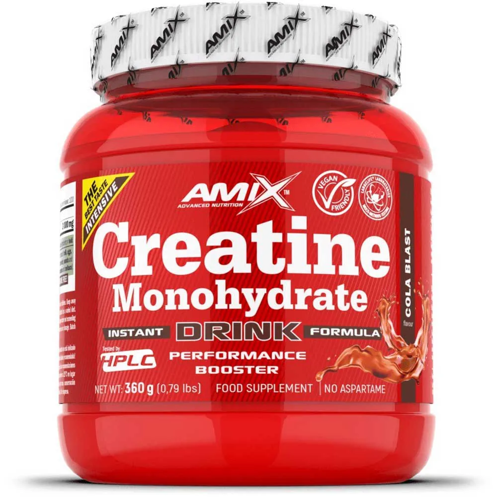 Amix Monohydrate Kreatinpulver Zitrone & Limette 360g, One size Amix Monohydrate Kreatinpulver Zitrone & Limette 360g, One size