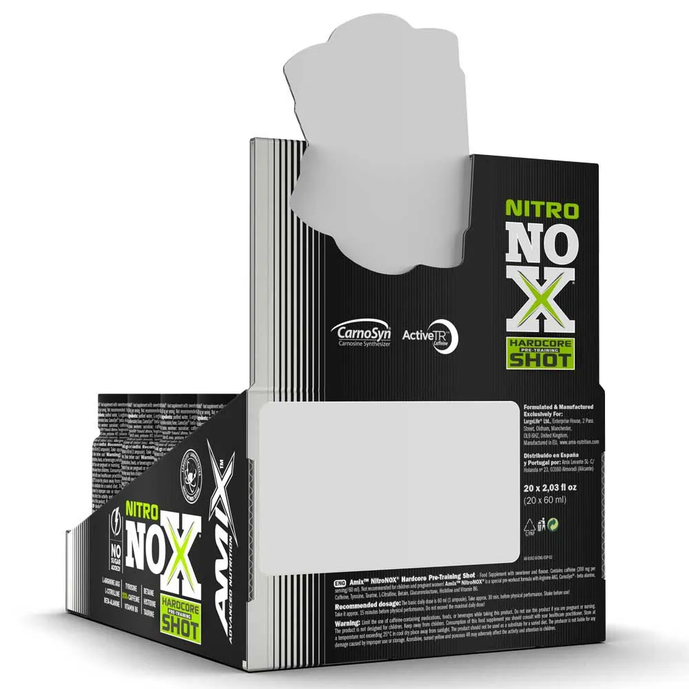 Amix Nitro Nox Shot Volumenverstärker Wildbeeren 60ml 20 Einheiten, One size Amix Nitro Nox Shot Volumenverstärker Wildbeeren 60ml 20 Einheiten, One size