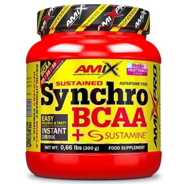 Amix Powder Pro Synchro Bcaa Sustamine Wassermelone 300g, White, One Size Amix Powder Pro Synchro Bcaa Sustamine Wassermelone 300g, White, One Size