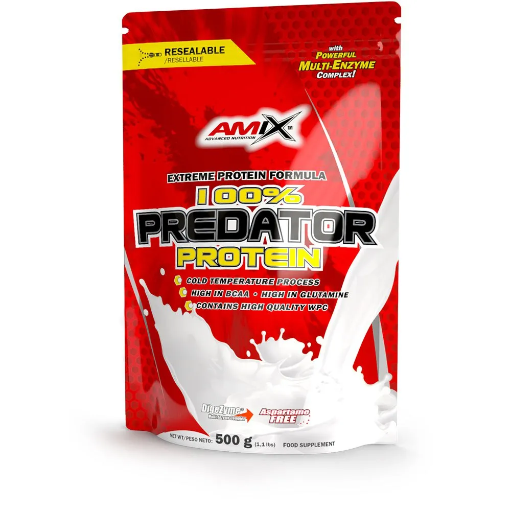 Amix Predator Molkenprotein Banane 500g, Red, One Size Amix Predator Molkenprotein Banane 500g, Red, One Size