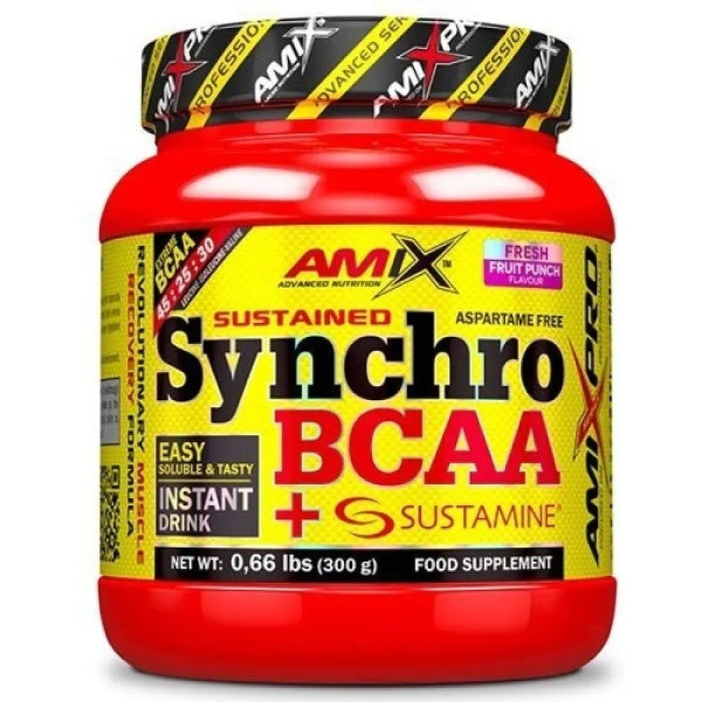 Amix Pro Synchro Bcaa + Sustamine Instant 300 Gr, Uncolor, One Size Amix Pro Synchro Bcaa + Sustamine Instant 300 Gr, Uncolor, One Size