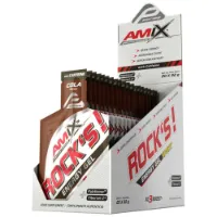 Amix Rock´s Caf Schachtel Mit Energiegelen Cola 32g 20 Einheiten Amix Rock´s Caf Schachtel Mit Energiegelen Cola 32g 20 Einheiten