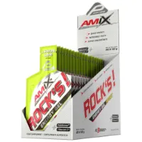 Amix Rock´s Schachtel Mit Energiegelen Zitrone 32g 20 Einheiten Amix Rock´s Schachtel Mit Energiegelen Zitrone 32g 20 Einheiten