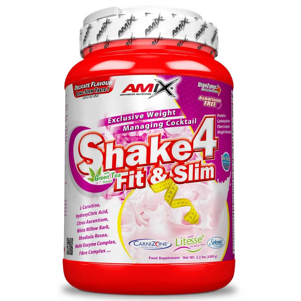 Amix Shake 4 Fit & Slim Gewichtsmanagement Vanille 1kg, One size