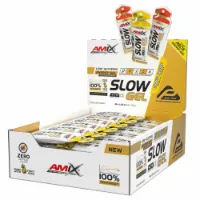 Amix Slow 45g Citrus Mix Schachtel Mit Energiegelen 40 Einheiten Amix Slow 45g Citrus Mix Schachtel Mit Energiegelen 40 Einheiten