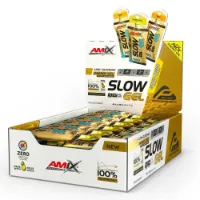 Amix Slow Schachtel Mit Energiegelen Zitrusmischung 45g 40 Einheiten