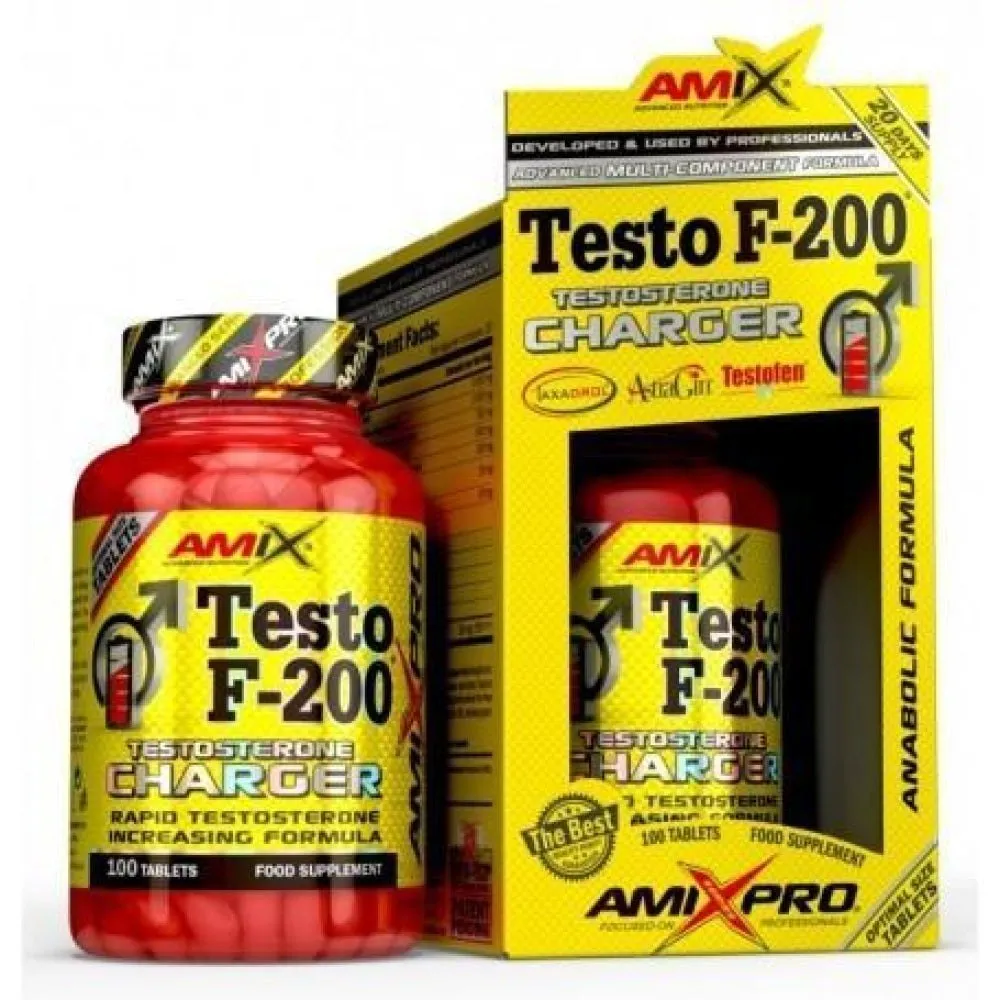 Amix Testo F-200 Muskelmasse 100 Einheiten, Uncolor, One Size Amix Testo F-200 Muskelmasse 100 Einheiten, Uncolor, One Size