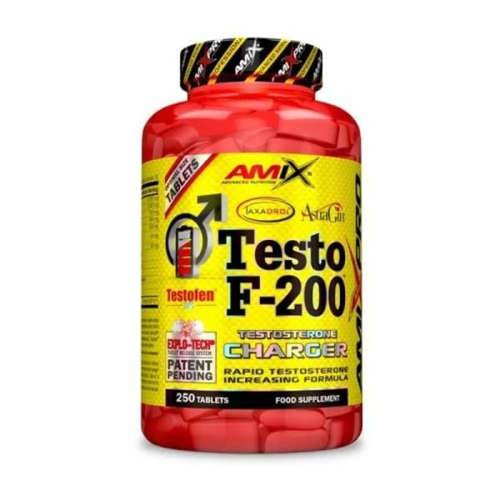 Amix Testo F-200 Muskelmasse 250 Einheiten, Uncolor, One Size Amix Testo F-200 Muskelmasse 250 Einheiten, Uncolor, One Size